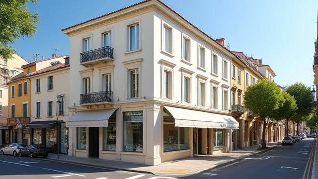 Localisation des bureaux d'Aube Gestion à Nice